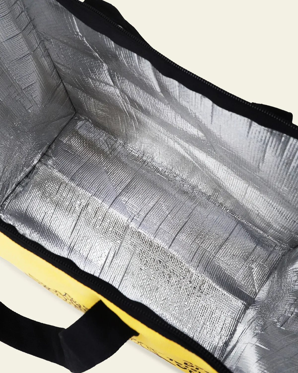 コットン12oz角底保冷バッグ_内側保冷